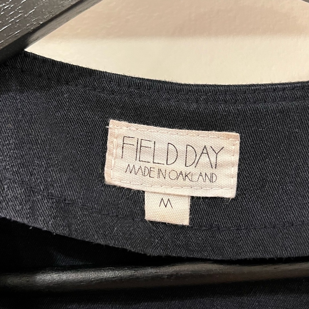 Field Day Artemis jumpsuit in black linen - Picture 6 of 6